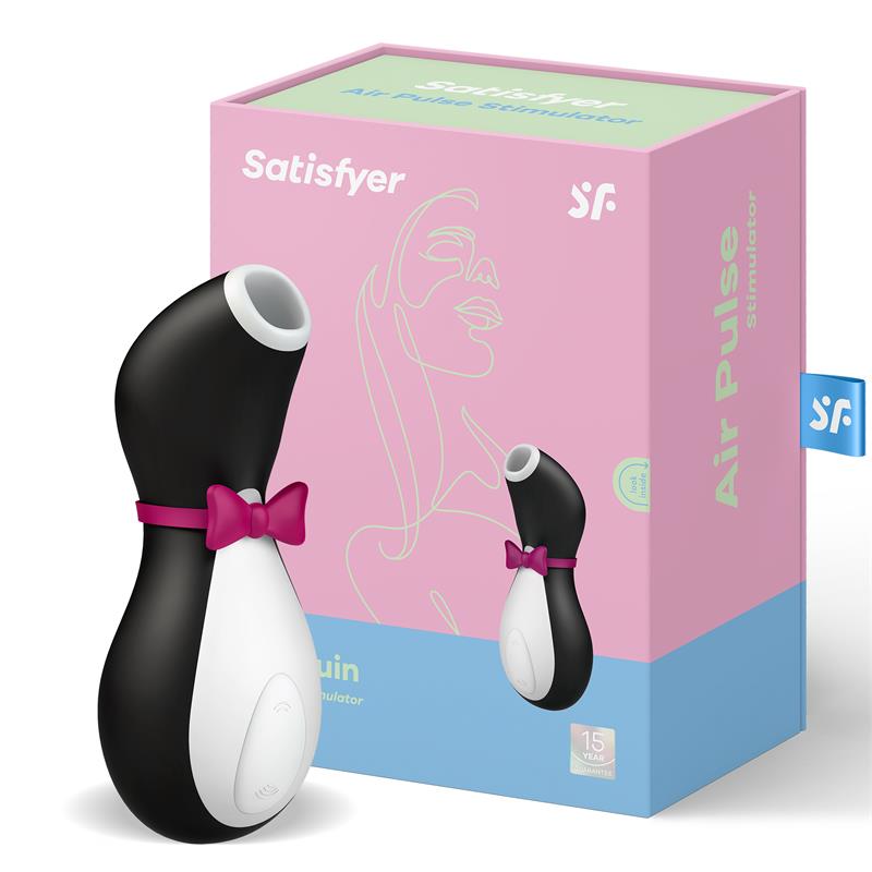 SATISFYER-Succionador de clítoris pro penguin
