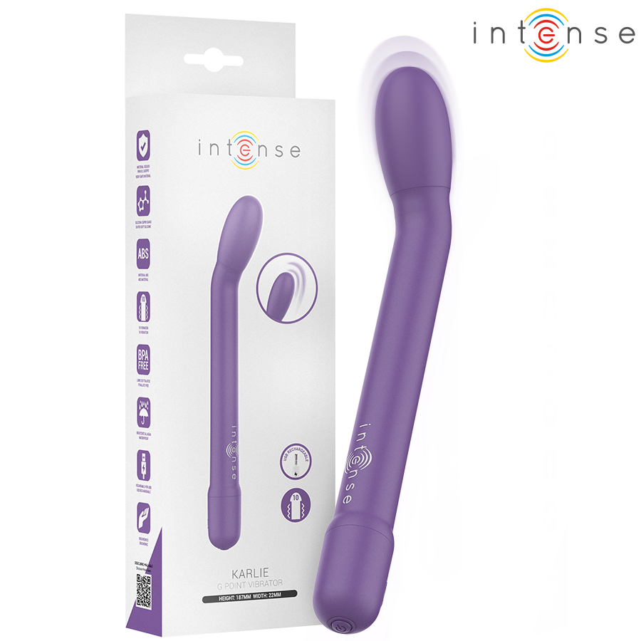 INTENSE-Estimulador punto G, recargable morado
